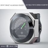 SPIRIT BEAST Motocross Table Clock Parts Scooter Decorative Hour Bell Waterproof Electronic Bell Car Clocks Watches Sports Watch - Livefree