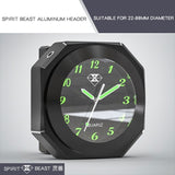 SPIRIT BEAST Motocross Table Clock Parts Scooter Decorative Hour Bell Waterproof Electronic Bell Car Clocks Watches Sports Watch - Livefree