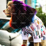 Building Blocks Print Tshirt Pet Dog Clothes for Small Dogs Clothing Chihuahua Cotton Tshirt for Yorkies Dog Accessories PC1369 - Livefree