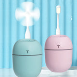 200ML Mini Ultrasonic Air Humidifier Romantic Light USB Essential Oil Diffuser Car Purifier Aroma Anion Mist Maker With LED Lamp - Livefree