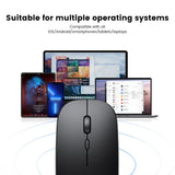 Wireless Mouse Bluetooth Rechargeable Mouse Wireless Computer Silent Mause Ergonomic Mini Mouse USB Optical Mice For PC laptop - Livefree