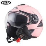 Motorcycle Helmet Double Lens Moto Helmet Open Face Scooter Racing Helmet Casco Moto Capacete Casque Scooter Motorbike Helmet - Livefree