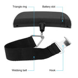 Portable Scale Digital LCD Display 110lb/50kg Electronic Luggage Hanging Suitcase Travel Weighs Baggage Bag Weight Balance Tool - Livefree