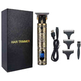 RESUXI Professional LCD display Hair Trimmer Hair Clipper Rechargeable Beard Trimmer for Men Cordless Trimmer Hair cutting tools - Livefree
