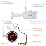 Zoohi 2MP/3MP/5MP HD IP Camera Wifi Surveillance Camera Infrared Night Vision Security Camera Compatible with K8204 K8208 NVR