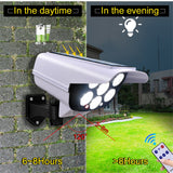 77 LED Solar Light Motion Sensor Security Dummy Camera Wireless Outdoor Flood Light IP65 Waterproof  Lamp 3 Mode For Home Garden - Livefree