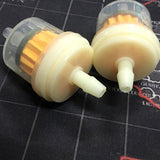 New 10pcs Universal Gasoline Gas Fuel Gasoline Oil Filter For Scooter Motorcycle Moped Scooter Dirt Bike ATV Fuel Filter - Livefree
