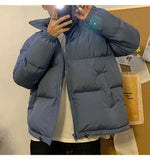 LAPPSTER Men Harajuku Colorful Bubble Coat Winter Jacket 2022 Mens Streetwear Hip Hop Parka Korean Black Clothes Puffer Jackets - Livefree