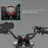 SPIRIT BEAST Motocross Table Clock Parts Scooter Decorative Hour Bell Waterproof Electronic Bell Car Clocks Watches Sports Watch - Livefree