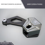 Spirit Beast Instrument line bracket modified motorcycle odometer wire frame decoration scooter meter line holder oil line clamp - Livefree