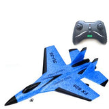 2.4G Glider RC Drone SU35 Fixed Wing Airplane Hand Throwing Foam Dron Electric Remote Control Outdoor RC Plane Toys for Boys F22 - Livefree