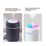 VIP Portable Humidifier USB Ultrasonic Dazzle Cup Aroma Diffuser Cool Mist Maker Air Humidifier Purifier with Romantic Light - Livefree