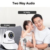 QZT WIFI IP Camera Security Video Surveillance 1080P Night Vision Smart Home Camera 360 Indoor CCTV Baby Monitor IP Camera WIFI - Livefree