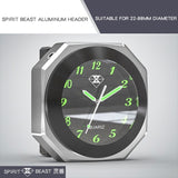 SPIRIT BEAST Motocross Table Clock Parts Scooter Decorative Hour Bell Waterproof Electronic Bell Car Clocks Watches Sports Watch - Livefree