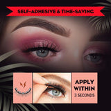 Reusable Self-Adhesive Eyelashes Natural Multiple reversible glue-free self-adhesive pairs of false eyelashes Dropshipping - Livefree