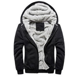 Winter Inner Fleece Hoodies Men New Casual Hooded Warm Sweatshirts Male Thicken Tracksuit 2PC Jacket+Pant Men Moleton Masculino - Livefree