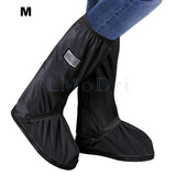 LMoDri Motorcycle Rain Shoes Covers Waterproof Bicycle Thicker Scooter Nonslip Boot Overshoes Rainproof Shoe Cover Boot Reusable - Livefree