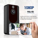 EKEN V7 HD 1080P Smart WiFi Video Doorbell Camera Visual Intercom Night vision IP Door Bell Wireless Security Camera - Livefree