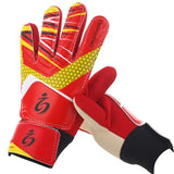 Kid's soccer goalkeeper gloves guantes de portero for children 5-16 years old soft goalkeeper gloves children riding scooters sp - Livefree