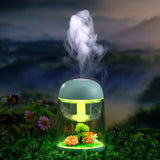 Mini Portable Mist Humidifier Transparent Micro-landscape Air Humidifier Spray Air Purifier Diffuser with LED Lights for Home - Livefree