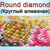 HOMFUN Photo Custom Diamond Painting 5D DIY Picture of Rhinestones Diamond Embroidery 3D Cross Stitch Home Wedding Decoration - Livefree