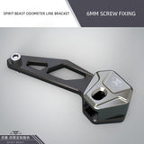 Spirit Beast Instrument line bracket modified motorcycle odometer wire frame decoration scooter meter line holder oil line clamp - Livefree