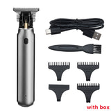 RESUXI Professional LCD display Hair Trimmer Hair Clipper Rechargeable Beard Trimmer for Men Cordless Trimmer Hair cutting tools - Livefree