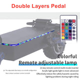FLJ 72V 7000W Electric Scooter with Dual motors engines acrylic led pedal Top Speed E Bike Scooter electrico - Livefree