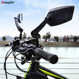 EasyDo Bicycle Handlebar Rear View Mirror Bike Cycling Wide Range Back Sight Reflector Adjustable Left Scooter E Bike Mirror - Livefree