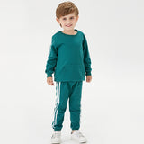 top and top Baby Clothing Sets Baby Boy Girls Clothes 2PCS Outfits Fleece Hooded Tops Pants Bebes Tracksuit Sports Clothes - Livefree