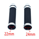 Motorcycle grips hand rubber pedal biker scooter handlebar grips modified handlebar throttle turn Grip Settle Handle Grips - Livefree