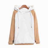 Harajuku Japanese Kawaii Hoodies Women Sweatshirts With Ears Cute Doge Muco Winter Plush Lovely Muco ! Anime Hooded Hoodie - Livefree