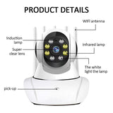 QZT WIFI IP Camera Security Video Surveillance 1080P Night Vision Smart Home Camera 360 Indoor CCTV Baby Monitor IP Camera WIFI - Livefree