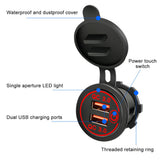 Cigarette Lighter Socket Car USB 12V-24V Cigarette Powerful Lighters QC3.0 Fast Charging Phone Ipad Charge Electronics Accessory - Livefree