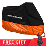 HEROBIKER Motorcycle Cover Outdoor Uv Protector Scooter Cover Bike Waterproof Dustproof Moto Rain Cover Indoor Lock-holes Design - Livefree