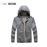 Camping Rain Jacket Men Women Waterproof Sun Protection Clothing Fishing Hunting Clothes Quick Dry Skin Windbreaker With Pocket - Livefree