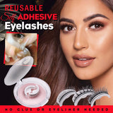 Reusable Self-Adhesive Eyelashes Natural Multiple reversible glue-free self-adhesive pairs of false eyelashes Dropshipping - Livefree