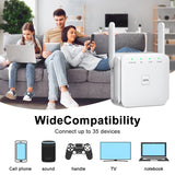 5 Ghz WiFi Repeater Wireless Wifi Extender 1200Mbps Wi-Fi Amplifier 300Mbps Long Range Wi fi Signal Booster 2.4G Wifi Repiter - Livefree
