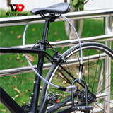 WEST BIKING Bicycle U Lock MTB Road Bike Padlock 2 Keys Anti-theft Safety Motorcycle Scooter Cycling Lock Bicycle Accessories - Livefree