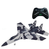 2.4G Glider RC Drone SU35 Fixed Wing Airplane Hand Throwing Foam Dron Electric Remote Control Outdoor RC Plane Toys for Boys F22 - Livefree