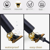 Hair Clipper Electric Clippers New Electric Men's Retro T9 Style Buddha Head Carving Oil Head Scissors - Livefree