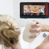 Home Wall Waterproof Mobile Phone Box Self-adhesive Holder Touch Screen Bathroom Phone Shell Shower Sealing Storage Box - Livefree