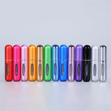 5ml Perfume Atomizer Portable Liquid Container For Cosmetics Mini Aluminum Spray Alcochol Empty Bottle  Refillable For Traveling - Livefree