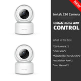 Home Security Camera IMILAB C20 Indoor Security WiFi Camera with Night Vision, 2-Way Audio, Works with Alexa, Motion Tracking - Livefree