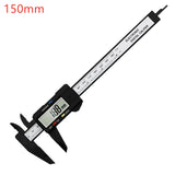 150mm 100mm Electronic Digital Caliper Carbon Fiber Dial Vernier Caliper Gauge Micrometer Measuring Tool Digital Ruler - Livefree