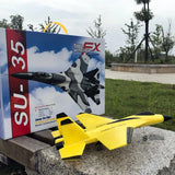 2.4G Glider RC Drone SU35 Fixed Wing Airplane Hand Throwing Foam Dron Electric Remote Control Outdoor RC Plane Toys for Boys F22 - Livefree