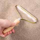 Portable Manual Hair Removal Agent Carpet Wool Coat Clothes Shaver Brush Tool Depilatory Ball Knitting Plush Double-Sided Razor - Livefree