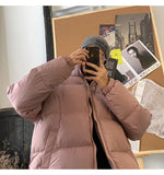 LAPPSTER Men Harajuku Colorful Bubble Coat Winter Jacket 2022 Mens Streetwear Hip Hop Parka Korean Black Clothes Puffer Jackets - Livefree