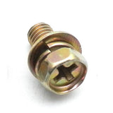 2 Set Universal Motorcycle Scooter ATV Dirt Bike Battery Terminal Nut and Bolt Screws M5x10mm M6x12mm 4Ah 5Ah 6AH 7Ah