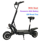 FLJ Powerful Electric Scooter 60V 5600W 11inch Off Road Big Wheel fast charge Motor e scooter kick Foldable adults Scooters - Livefree
